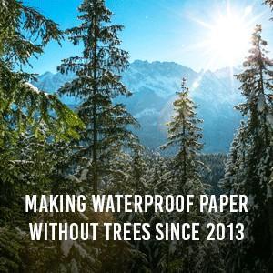 Yes, It’s Waterproof Paper!